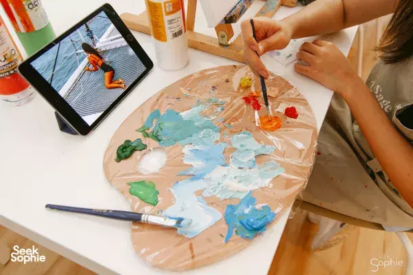 Art Jam & Relax in a Cozy Studio at Sin Ming
