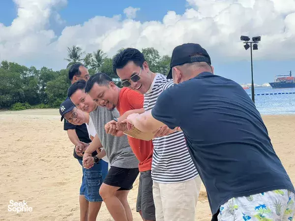 Sentosa Beach Game Team Building