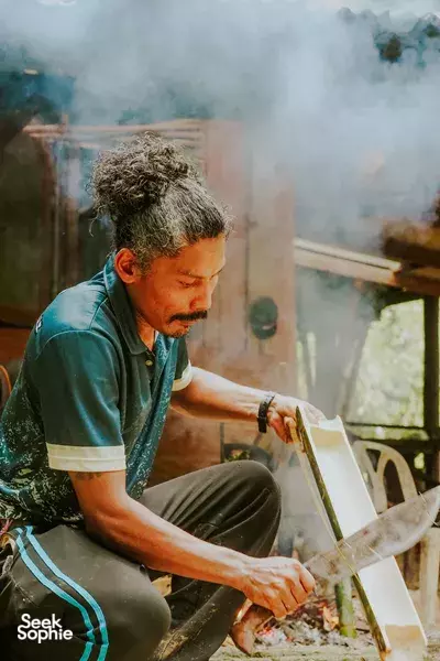 2D1N Camping in Khao Sok National Park | Bamboo Cooked Dinner!