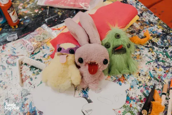 Make Your Own Ugly-Cute Plushie Keychain 