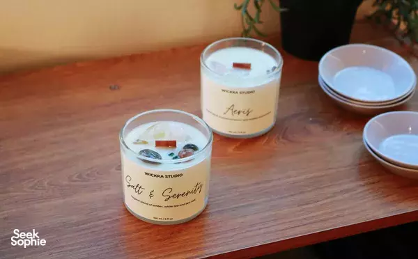 Crystal Candle Making | Manifest as You Craft your Candle!