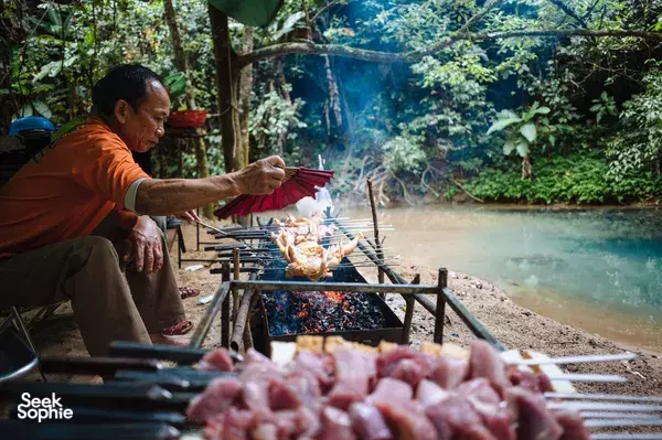 Phong Nha Day Trek to Elephant & Tra Ang Caves | Cliff Jumping & Lakeside BBQ
