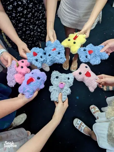 Make Your Own Ugly-Cute Plushie Keychain 