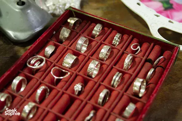 Silversmithing with Heart in Sidemen