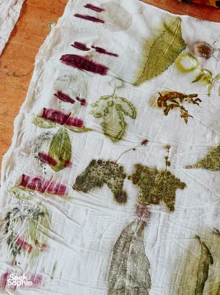 Botanical Eco-Printing in a Yogyakarta Artist Village