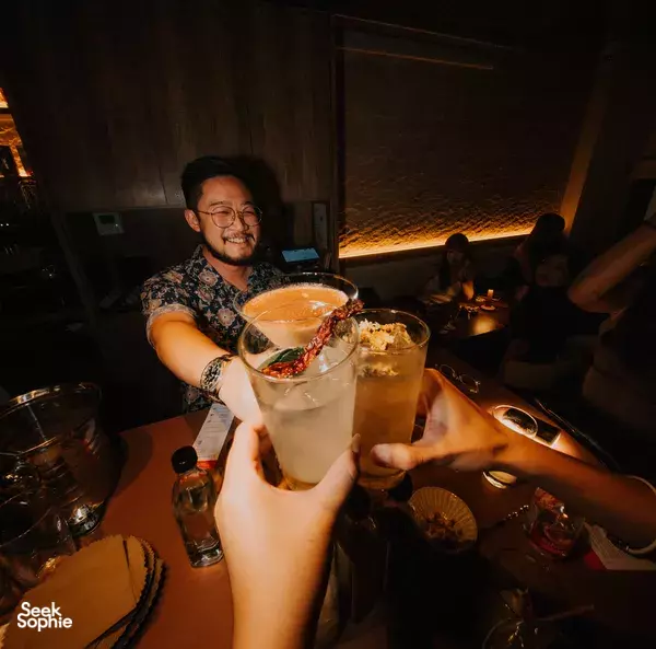 Singapore-Inspired Cocktails: Laksa highball, Nescafe martini + more!