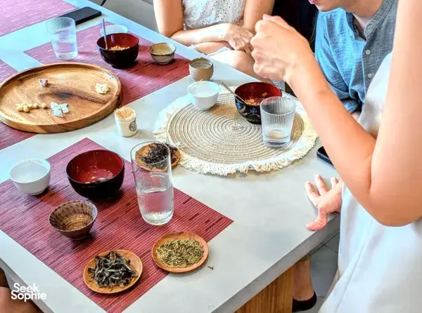 A Secret Omakase Tea Tasting in Cosy Singapore Home