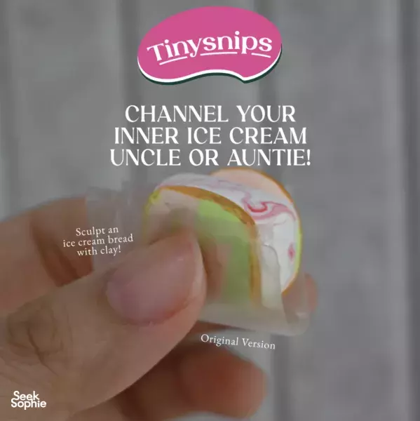 Craft Cute Mini Food - Ice Cream Bread Edition!