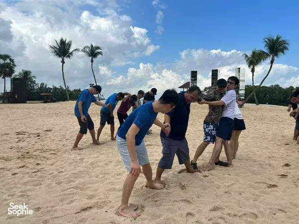 Sentosa Beach Game Team Building