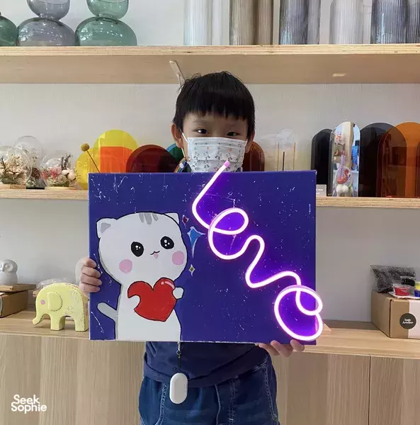 Neon Light Painting