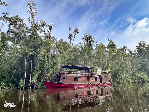 5D5N Orangutan Houseboat Safari + Dayak Village Trek