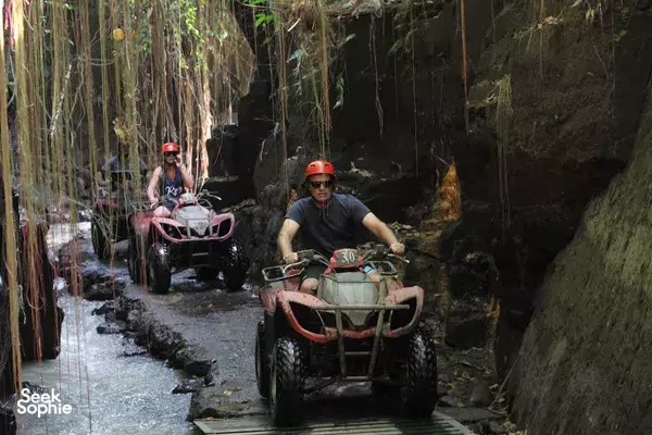 Bali ATV Ride Near Ubud with Diverse Terrain | Cave & Waterfall