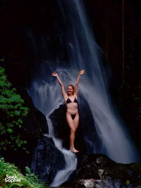 Hidden Ubud Waterfalls with Lunch Overlooking Falls!