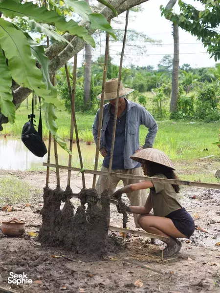 1 Day Chiang Mai Retreat: Earth-Building, Mindfulness & Eco-Dyeing