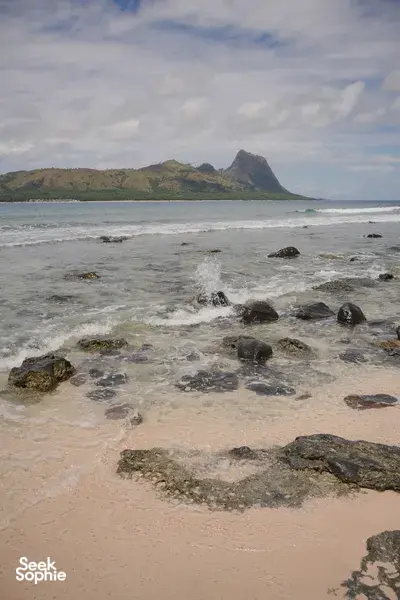 Scenic Stop at White Sand Beach