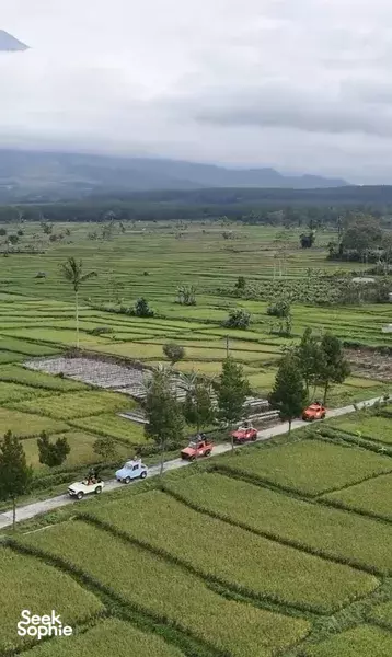 塞梅鲁火山越野车 + 徒步探秘Tumpak Sewu瀑布