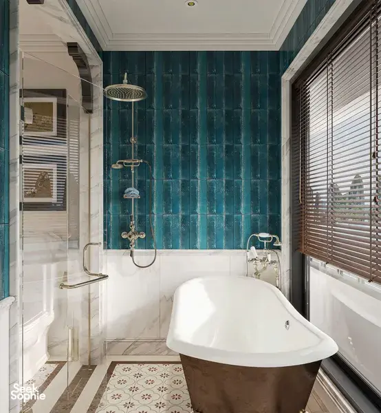 Senior Suite Room ( Second deck - Private balcony & Sea-view bathtub )