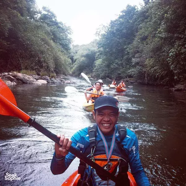 Hidden Rainforest Kayaking Near Kuching