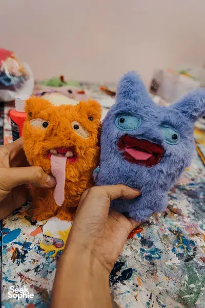 Make Your Own Ugly-Cute Plushie Keychain 