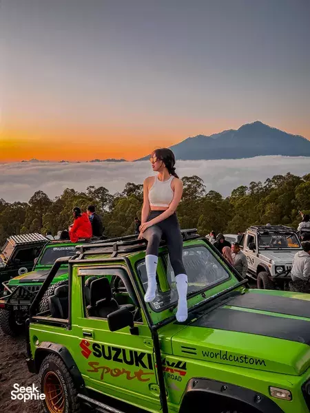 Mount Batur Off Road Sunrise Jeep With Hot Spring