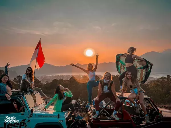 Mount Batur Off Road Sunrise Jeep With Hot Spring