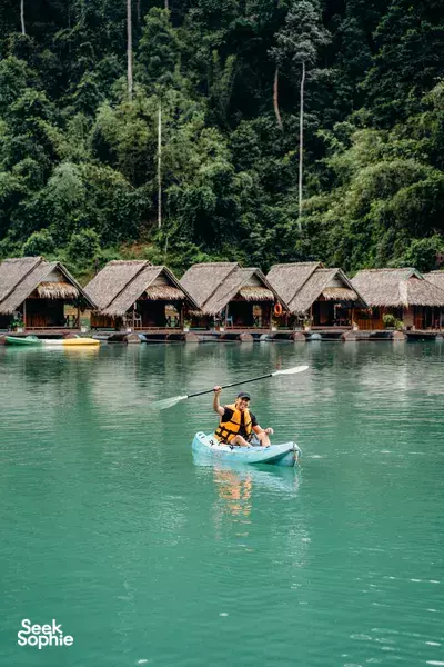 3D2N Comfy Khao Sok Rafthouse | Boat Safari + Coral Cave