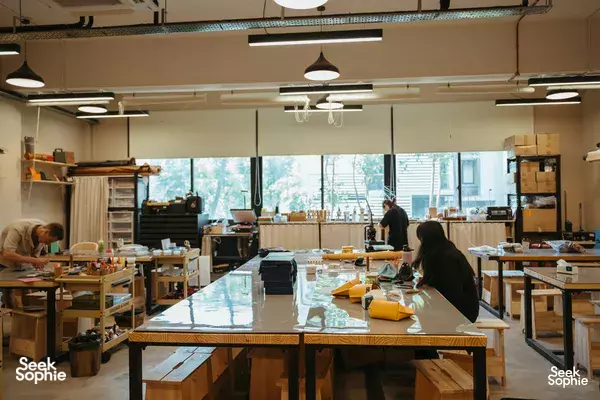 Craft 3 Leather Items in a Trendy Studio @ New Bahru