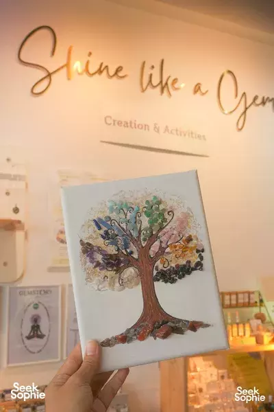 Private Gemstone Art with Healing Energy