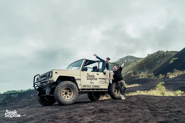 Offbeat Mt Batur Sunrise Jeep Adventure + Hidden Boat Ride
