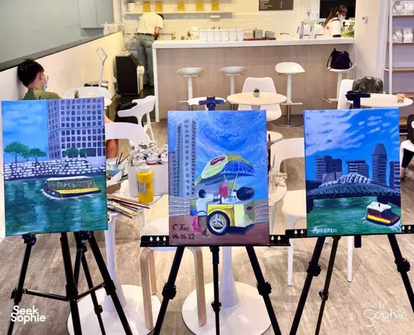Image 36: Paint the Past | Art Jam in Raffles Place with Guided Photography Walk