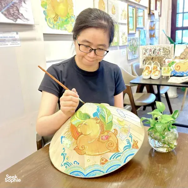 Vietnamese Folk Art with a Local Artist