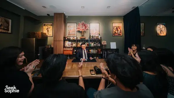 Hidden Tokyo-Style Magic Bar in Singapore