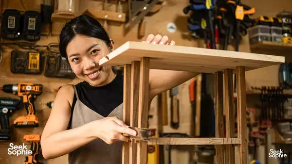 Full Day Beginners Woodworking | Craft Your Own Side Table