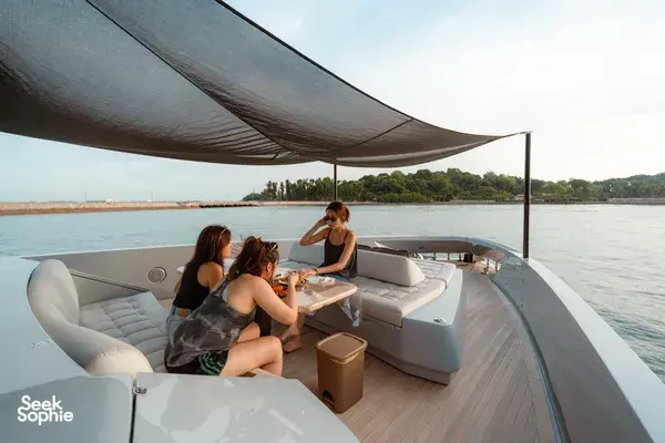 4-Hr Sail on Brand New Italian Luxury Yacht | Global Popstar Approved