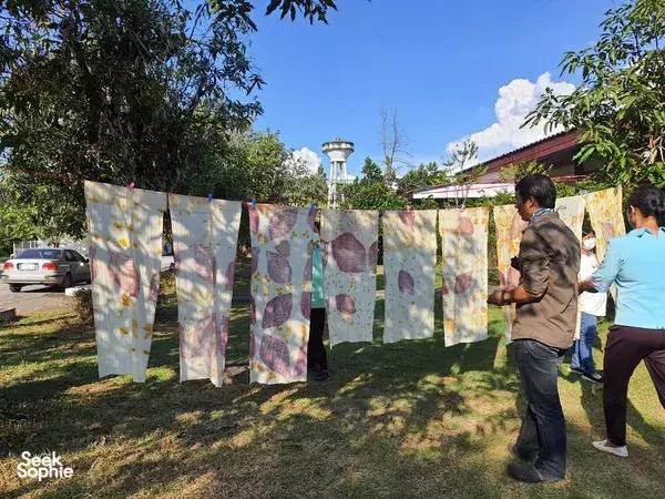Hidden Eco-Print Workshop Near Chiang Mai Forests
