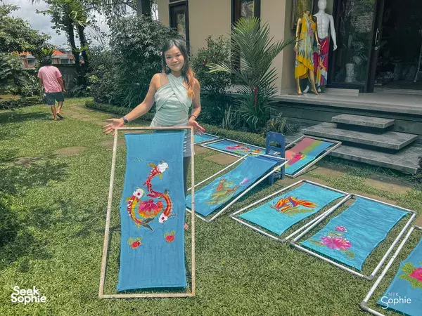 Hidden Village Batik: Craft with Local Balinese Artists