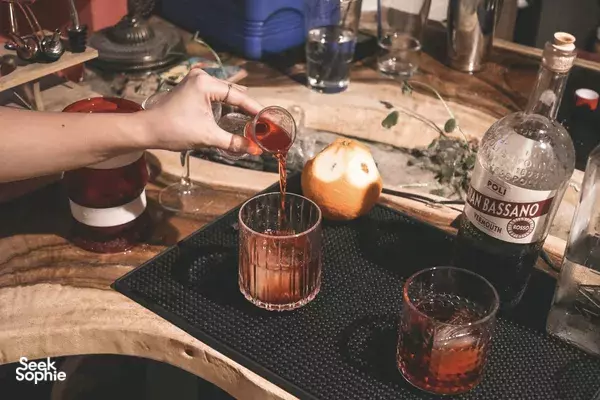 Private Cocktail Making Class in The Nomad's Tent