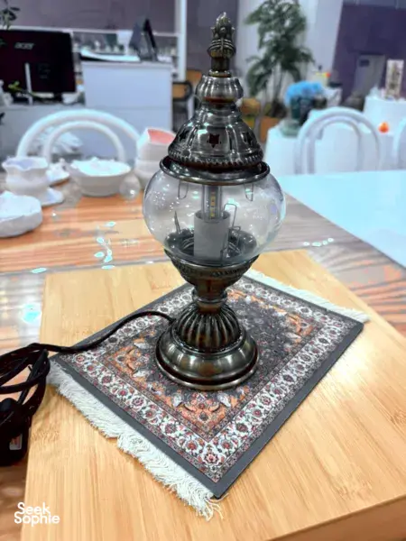 Handcraft a Stunning Arabic-Style Mosaic Lamp