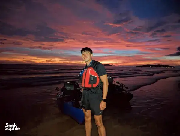 Sunset Kayaking in Kota Kinabalu