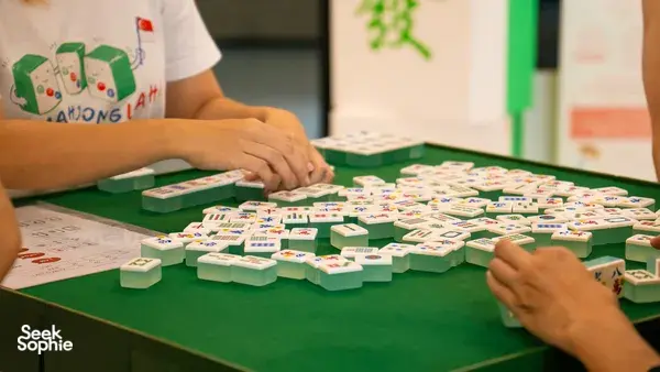 Learn Mahjong in a Singaporean Home