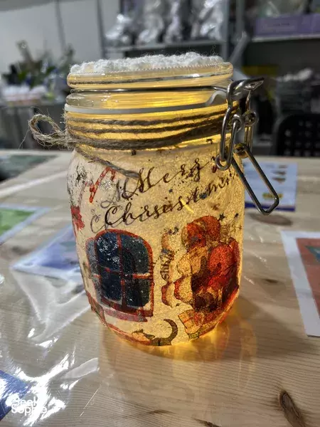 Christmas Special: Cookie Jar Decoupage | Great For Kids!