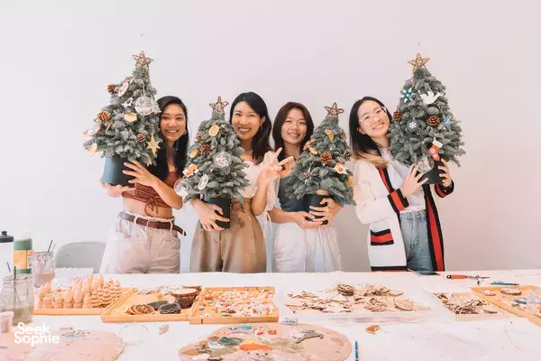 Christmas Tree Workshop in Sing Ming Studio