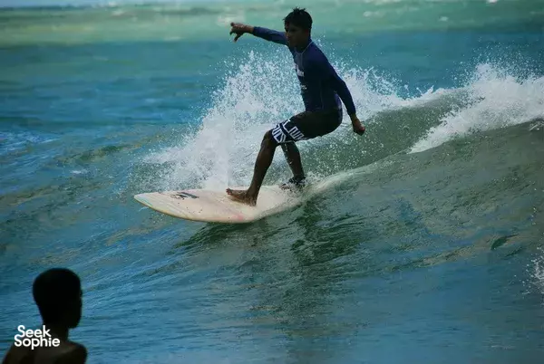 Surfing in Sri Lanka