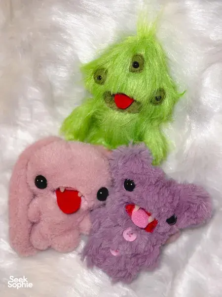 Make Your Own Ugly-Cute Plushie Keychain 