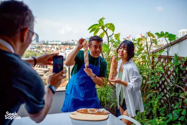 Bake French Baguette & Enjoy Sunset Charcuterie