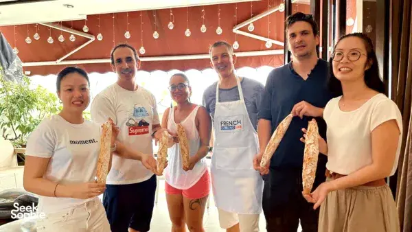 Bake French Baguette & Enjoy Sunset Charcuterie