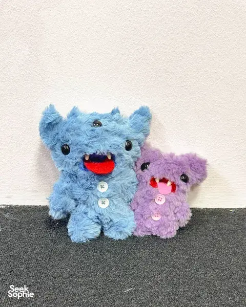 Make Your Own Ugly-Cute Plushie Keychain 