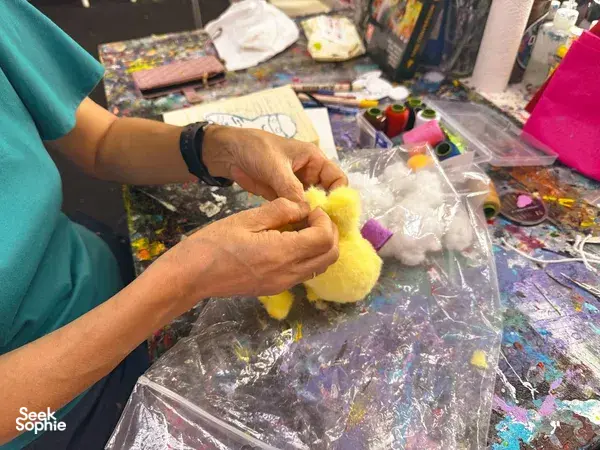 Make Your Own Ugly-Cute Plushie Keychain 