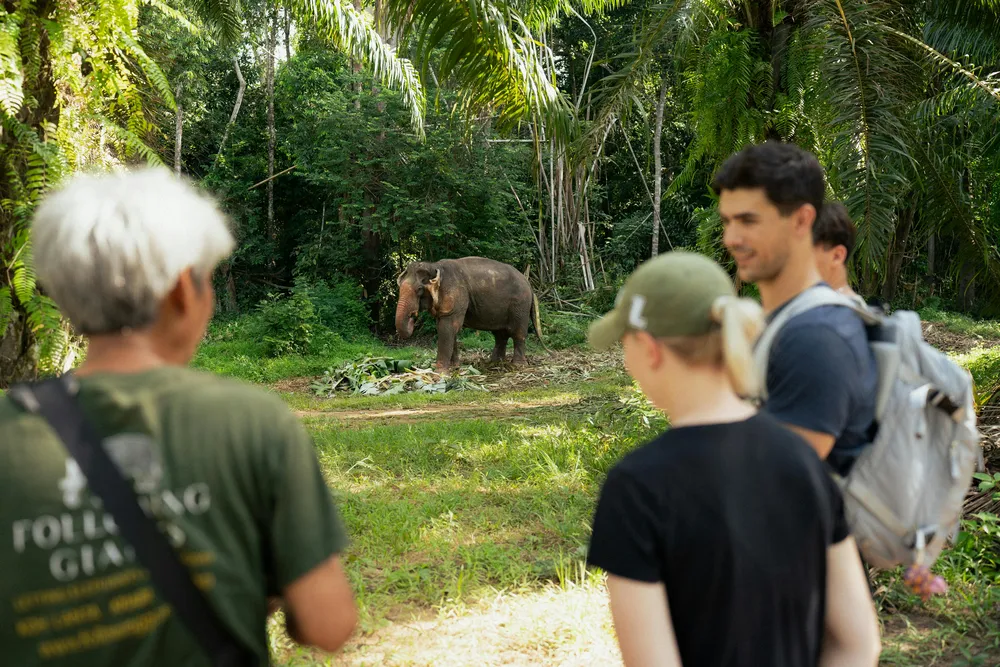 We always kept our distance!