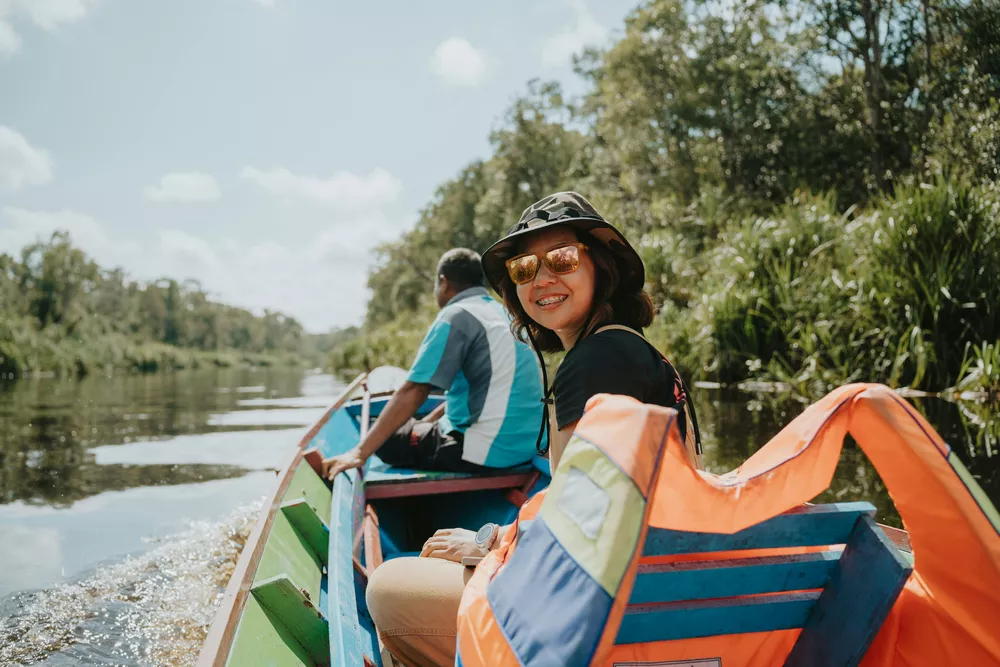 Canoe Down a Quiet Stream
